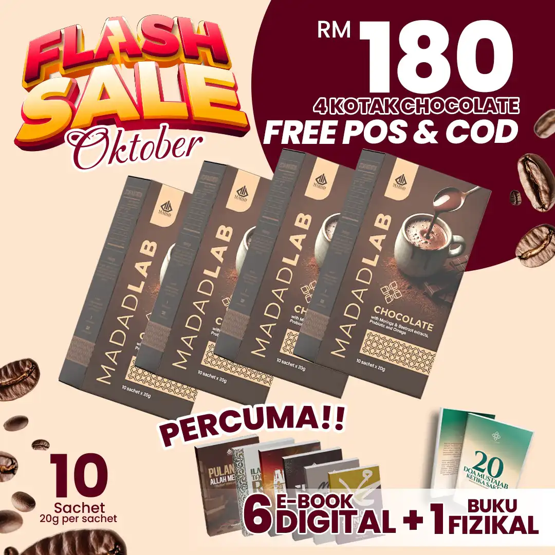 Poster pakej 4 Kotak Chocolate RM180