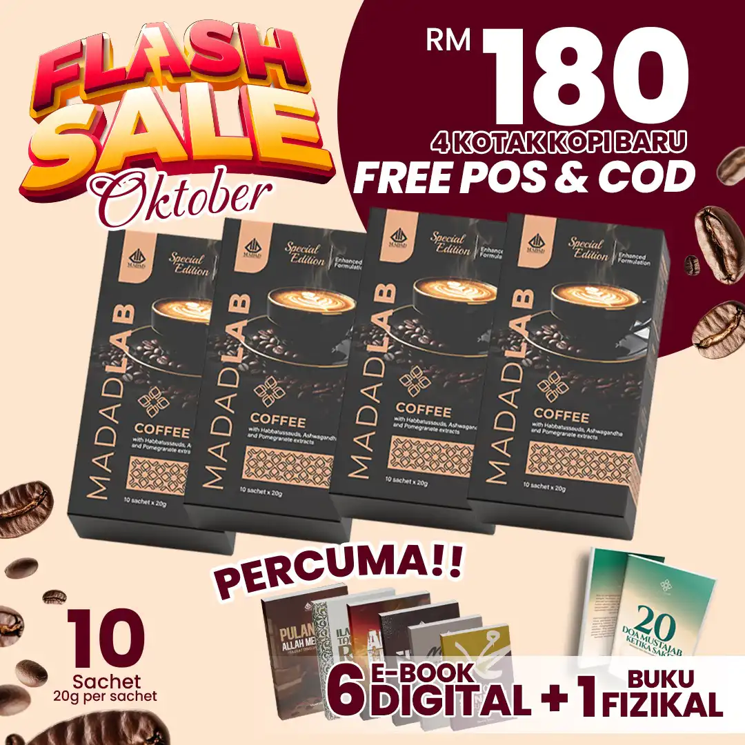Poster pakej 4 Kotak Kopi Baru RM180